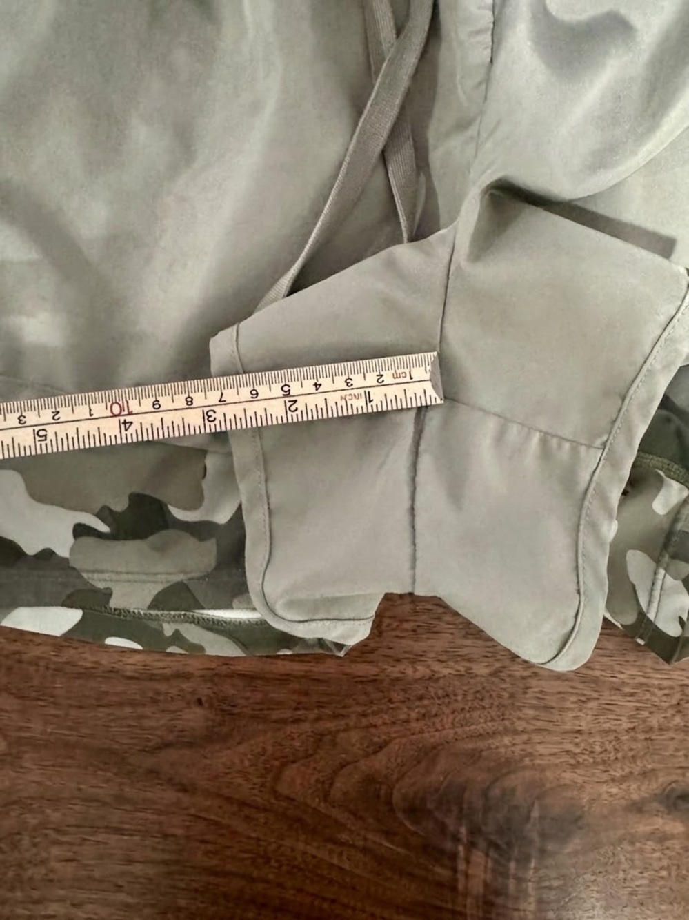 RBX Active 2-in-1 Layered Running Shorts Olive Camo Small S - Picture 7 of 8